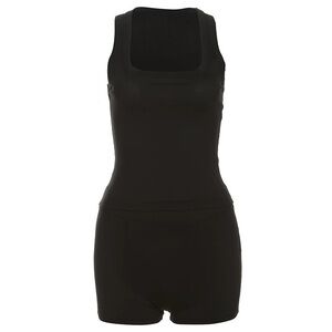 Black Women's Sleepwear Set